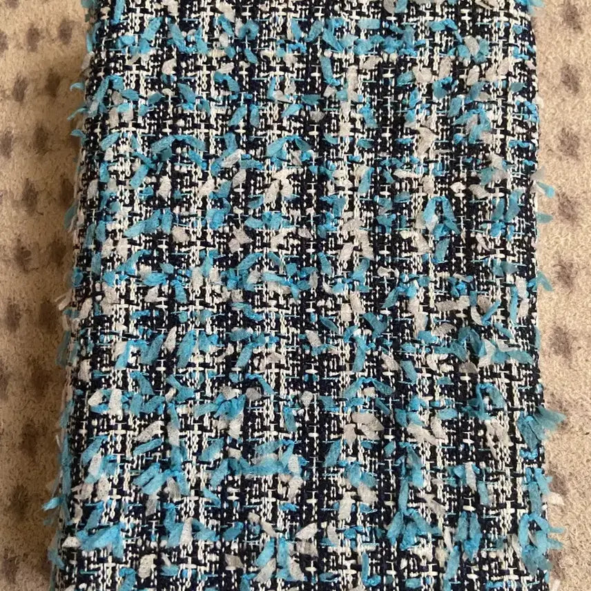 [BUNJANG] Hyeonsamul Atto Tweed Book Cover Blue (with PP Binder) / 현금생활 새벽의취향아또 트위드북커버블루 판매합니다(pp 바인더포함)