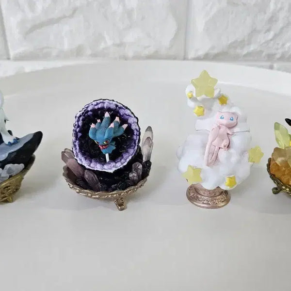 [BUNJANG] Pokemon Re-Ment Gemstone Collection Bundle Set / 포켓몬 리멘트 젬스톤 컬렉션 4종 일괄 판매