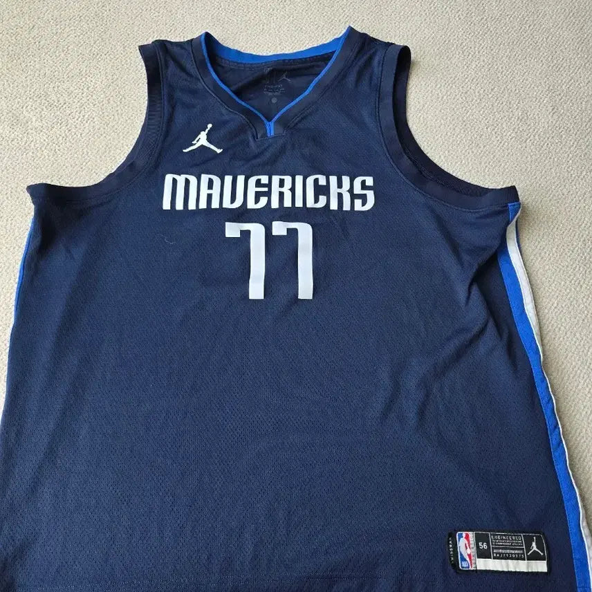 [BUNJANG] Nike Jordan Luka Dončić Dallas Mavericks #77 Jersey XXL / 나이키 조던 댈러스 매버릭스 돈치치 77번 유니폼 XXL