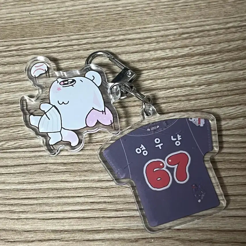 [BUNJANG] LG Wishcat Collaboration Kim Young-woo Random Keyring / 엘지 위시캣 콜라보 랜덤키링 김영우 팝니당