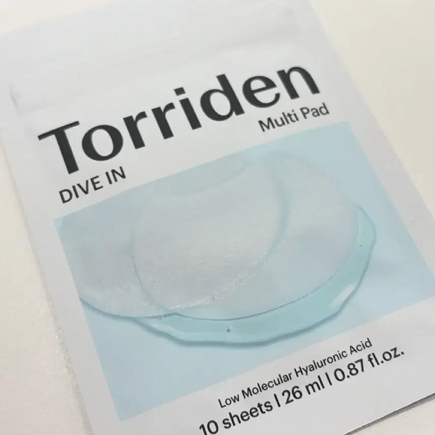 [BUNJANG] Torriden DIVE-IN Hyaluronic Acid Toner Pad / 토리든 다이브인 히알루론산 토너패드