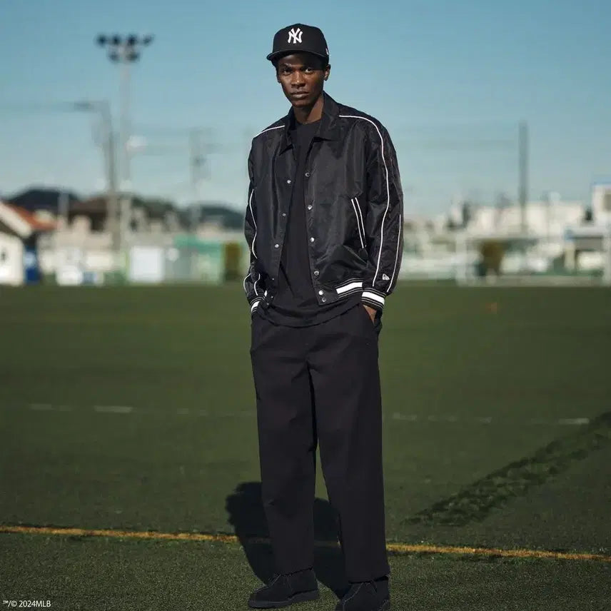 [BUNJANG] New Era Japan Black Label Seersucker Slacks / 시어서커 슬랙스(33-35)뉴에라JAPAN블랙라벨