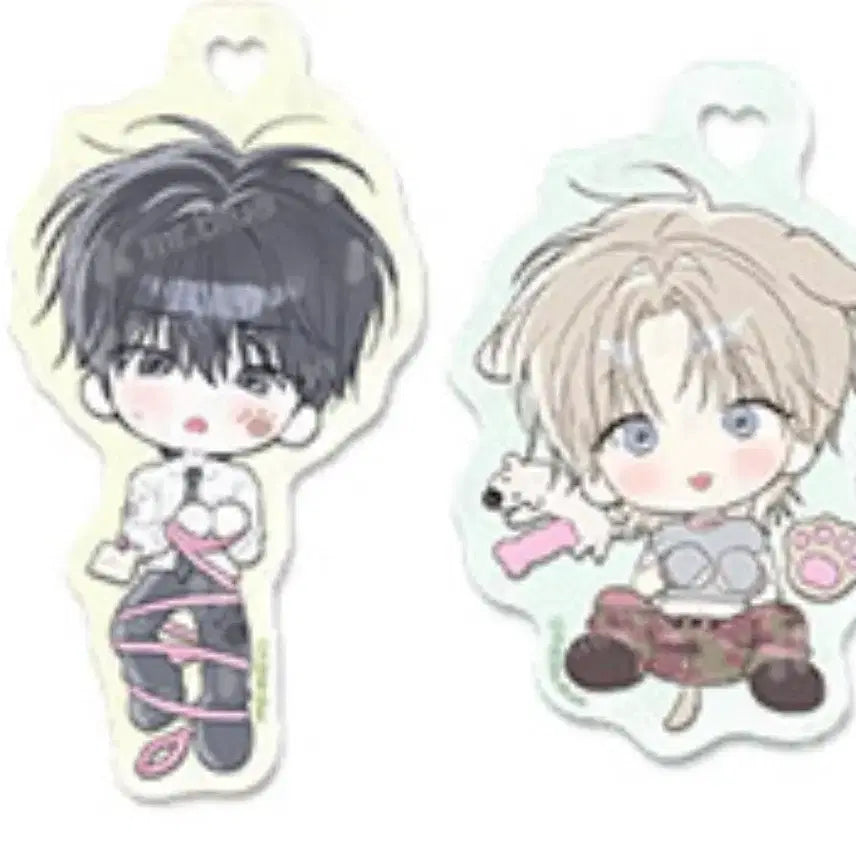 [BUNJANG] M-Ble Company Colored SD Acrylic Keyring Set / 미블팝업 미블컴퍼니 유색 sd 아크릴키링 사용후반품불가 사반품 세트 원가