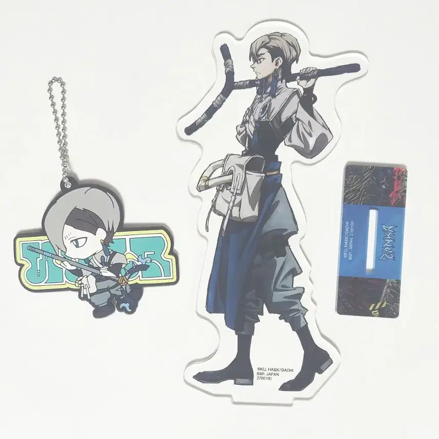 [BUNJANG] Vchiakuta Zanka Acrylic Stand & Rubber Strap Bundle / 가치아쿠타 잔카 굿즈 양도합니다!