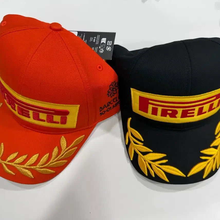 [BUNJANG] Pirelli F1 Official Cap (Orange, Black) / 피렐리 F1 정품 모자 새상품