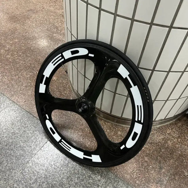 [BUNJANG] Corima Carbon 3 Spoke Wheel (Front) - Decal Included / 헤드 데칼? 카본 삼발이 급처