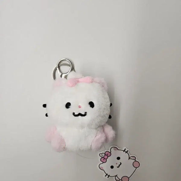 [BUNJANG] Hamrang E Jjlong E Mascot Plush Keychain - Unused New / 미사용 새상품) 햄랑이 쪼롱이 마스코트 인형 키링