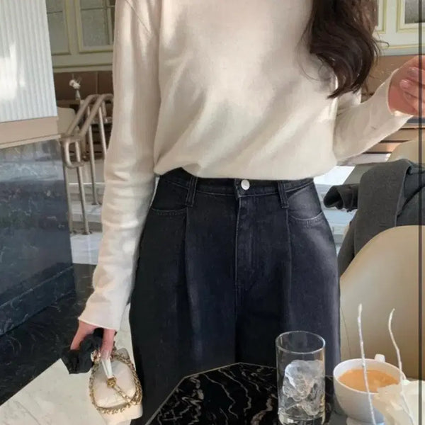 [BUNJANG] Lieto Cozy Camel Knit White / 리에뜨 코지카멜니트 화이트