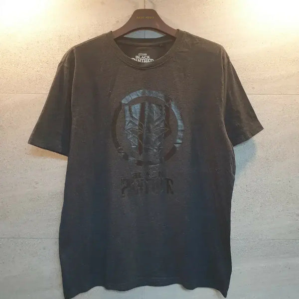 [BUNJANG] Marvel Black Panther Official Logo T-Shirt XL / 마블 정품. 블랙팬서 티셔츠.