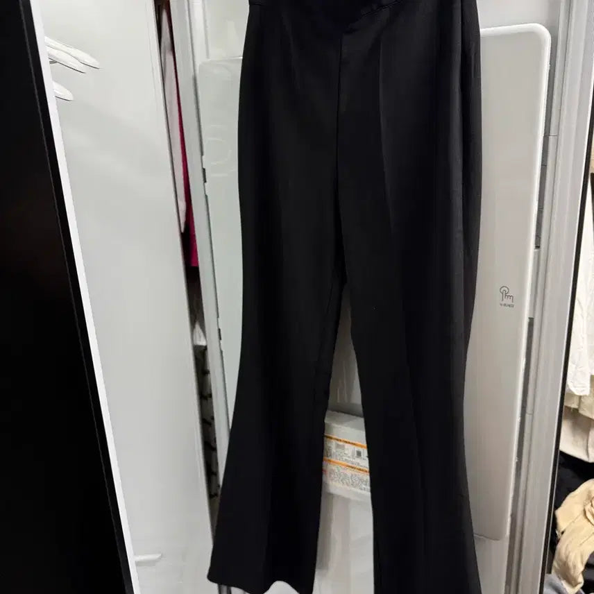 [BUNJANG] Black Bootcut Slacks Pants / 부츠컷슬랙스 S