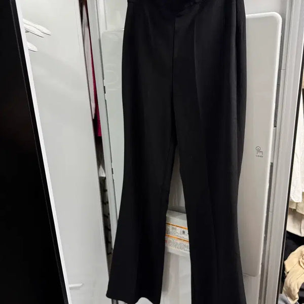 [BUNJANG] Black Bootcut Slacks Pants / 부츠컷슬랙스 S