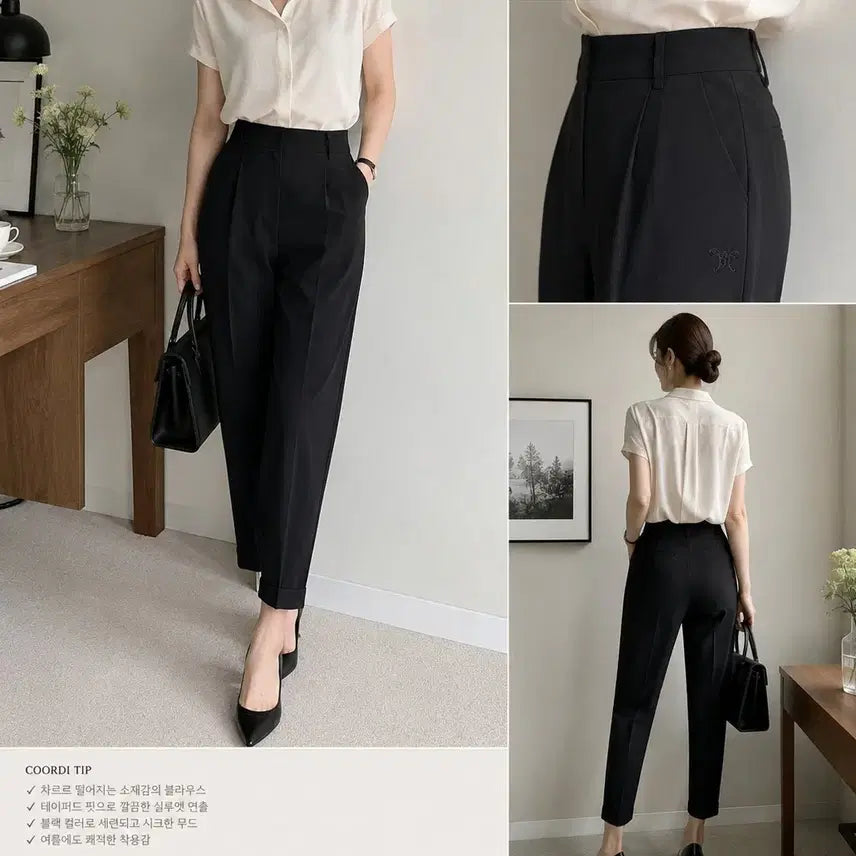 [BUNJANG] SJ WANI Baggy Fit Slacks Black / [29]에스제이와니 배기핏 슬랙스