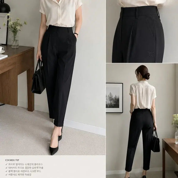 [BUNJANG] SJ WANI Baggy Fit Slacks Black / [29]에스제이와니 배기핏 슬랙스