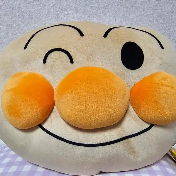 [BUNJANG] Anpanman Face Cushion / 호빵맨 얼굴 쿠션(새상품)
