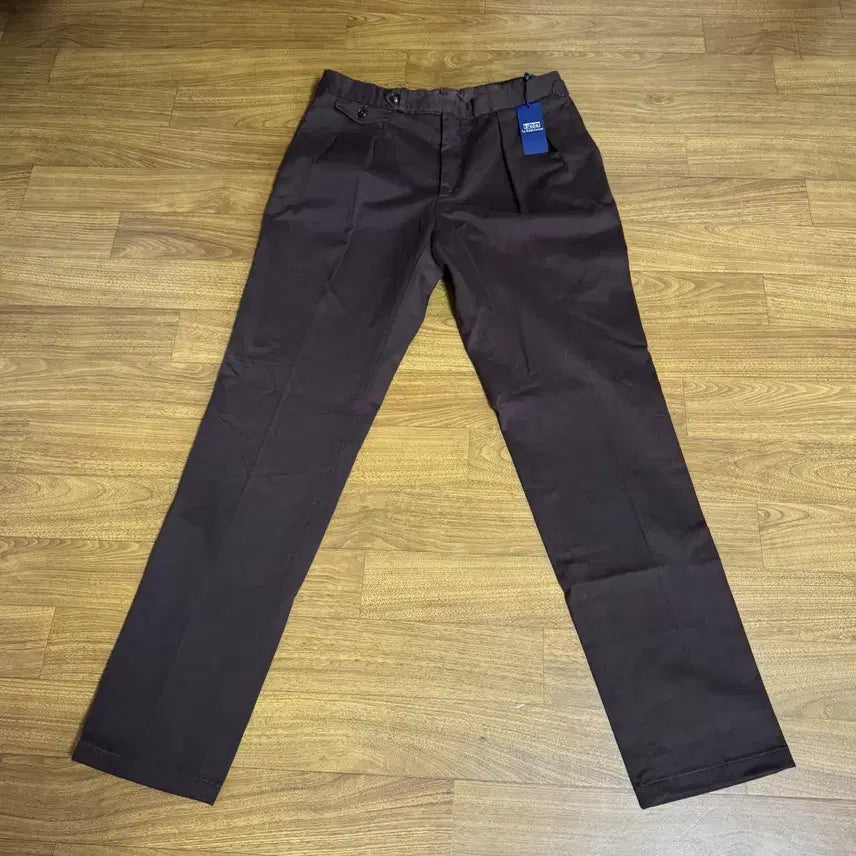 [BUNJANG] Polo Ralph Lauren Garment Dyed Chino Suit Trousers Brown / 폴로 가먼트다이 치노 슈트 트라우져 브라운 허리34 포르투칼 노수선