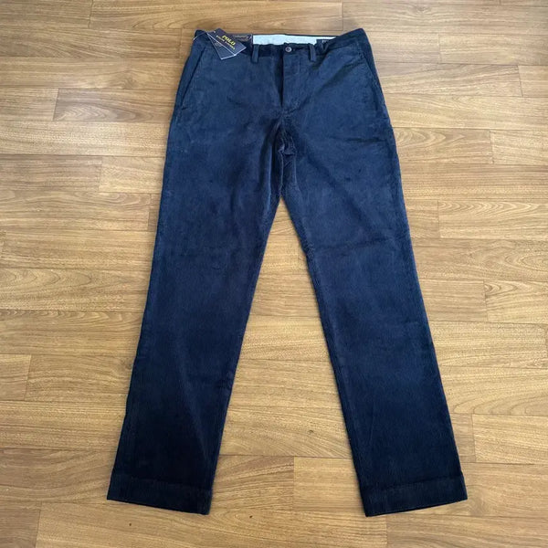 [BUNJANG] Polo Ralph Lauren Straight Fit Corduroy Pants Navy / 폴로 스트레이트핏 코듀로이 팬츠 네이비 허리32 기장32 노수선상품
