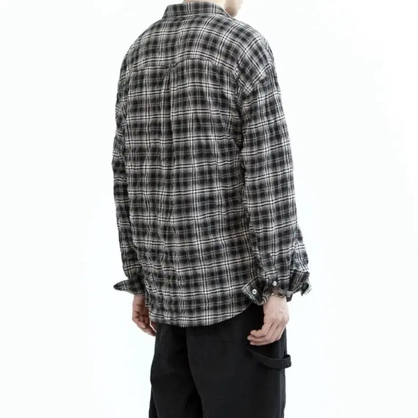 [BUNJANG] Poleruter Country Check Shirt Black / 3) 폴리테루 컨트리 체크셔츠 블랙