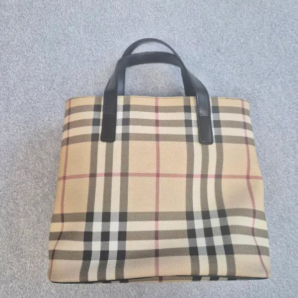 [BUNJANG] Burberry Check Tote Bag / 버버리 체크 토트백