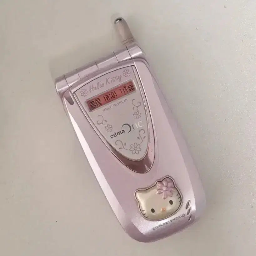 [BUNJANG] Vintage Sanyo Hello Kitty Mock-up Phone Pink Japanese Y2K Hime Gyaru Sanrio / 고전 키티 산요 핑크 일본 모형폰 y2k 갸루폰 목업폰 산리오 히메갸루