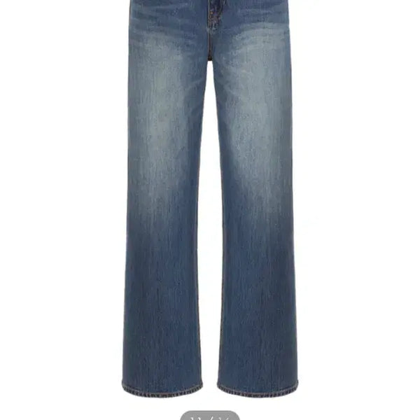 [BUNJANG] Guess Indigo Wide Pants Medium Blue / Guess 남녀공용 인디고 와이드 팬츠 MEDIUM BLUE