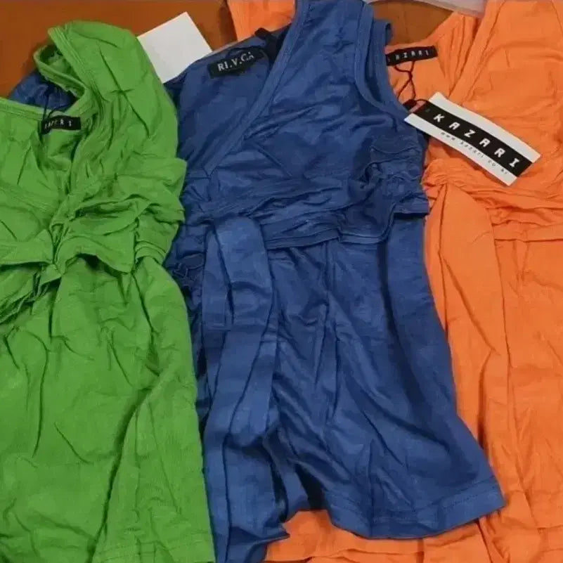 [BUNJANG] Women's Cotton Spandex Mango Sleeveless Top - 4 Colors Available / 2개 5000원 여성 면스판 망고 나시 4색상