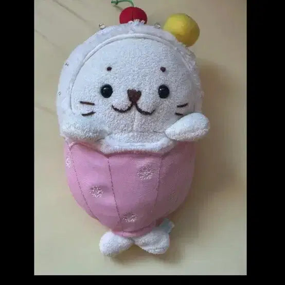 [BUNJANG] Mother Garden Sirotan Shirotan Bingsu Ice Cream Melon Soda Doll Mascot / 고전 마더가든 시로탄 빙수아이스크림 메론소다 인형 마스코트