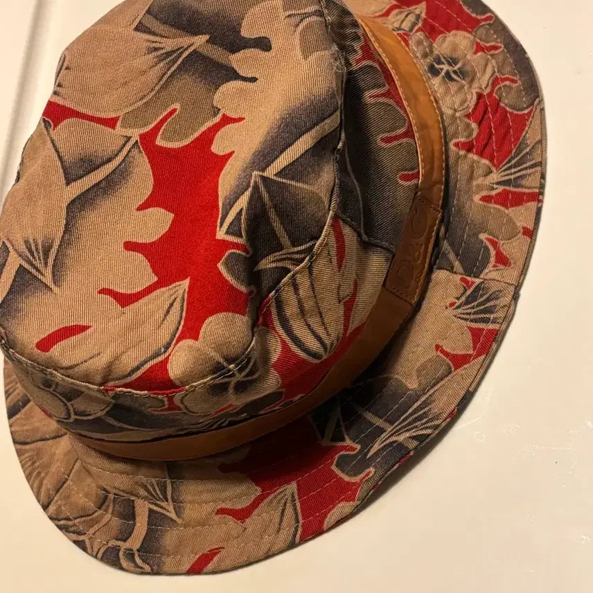 [BUNJANG] Dolce & Gabbana Tropical Pattern Bucket Hat / D&G 버킷햇