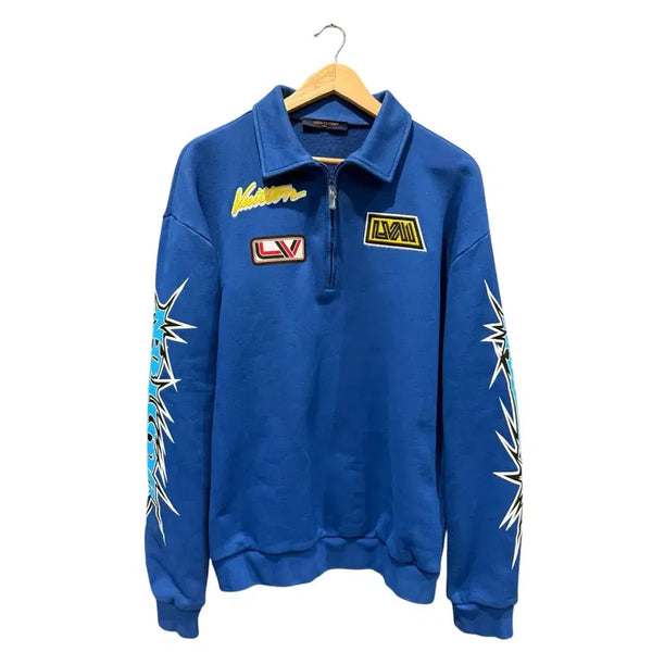 [BUNJANG] Louis Vuitton Racing Half-Zip Sweatshirt XL / XL / 루이비통 레이싱 하프집업 맨투맨