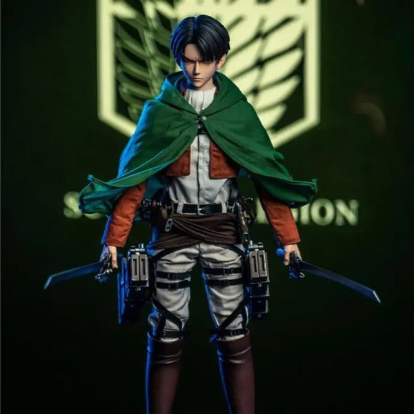 [BUNJANG] YiBo YB-R2013 Attack on Titan Levi Ackerman Deluxe Version 1/6 Scale Figure / YiBo YB-R2013 진격의 거인 아커만 리바이 디럭스 버전 1/6