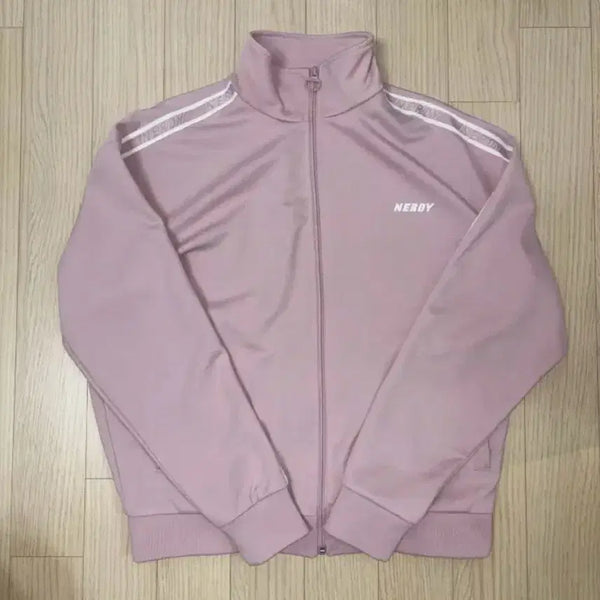 [BUNJANG] NERDY Track Top Pink Size S / 널디 져지 핑크