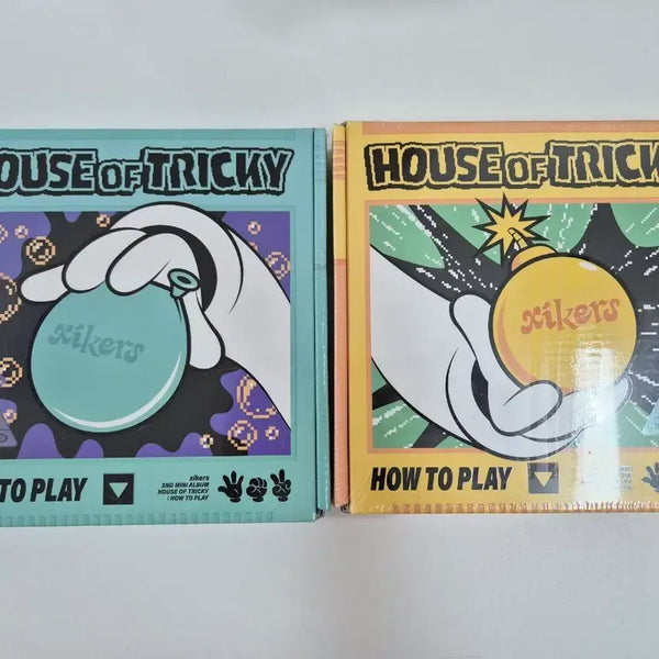 [BUNJANG] XIKERZ Mini Album Vol. 2 HOUSE OF TRICKY Bundle Set (Sealed) / (미개봉 일괄) 싸이커스 앨범 미니 2집 HOUSE OF TRICKY