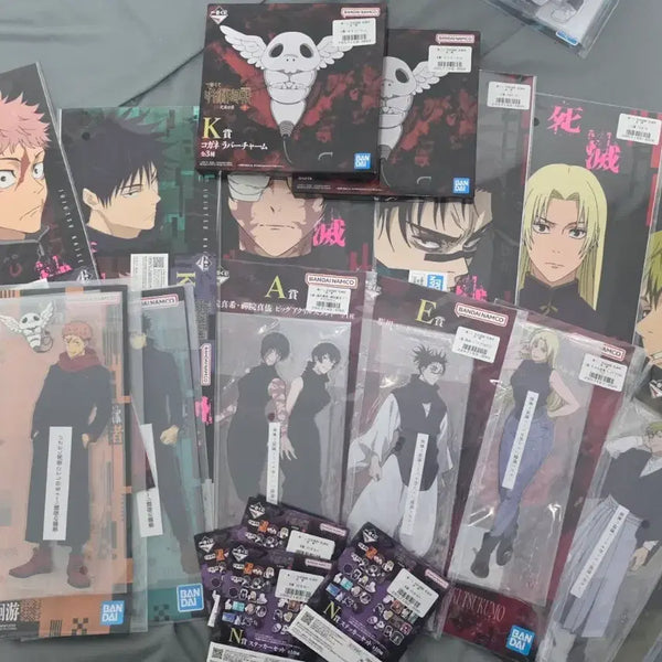[BUNJANG] Jujutsu Kaisen Geto Suguru Akutami Gege Acrylic Stand & Figure Bundle (Sealed) / 미개봉) 주술회전 사멸회유 아크릴 및 하위상