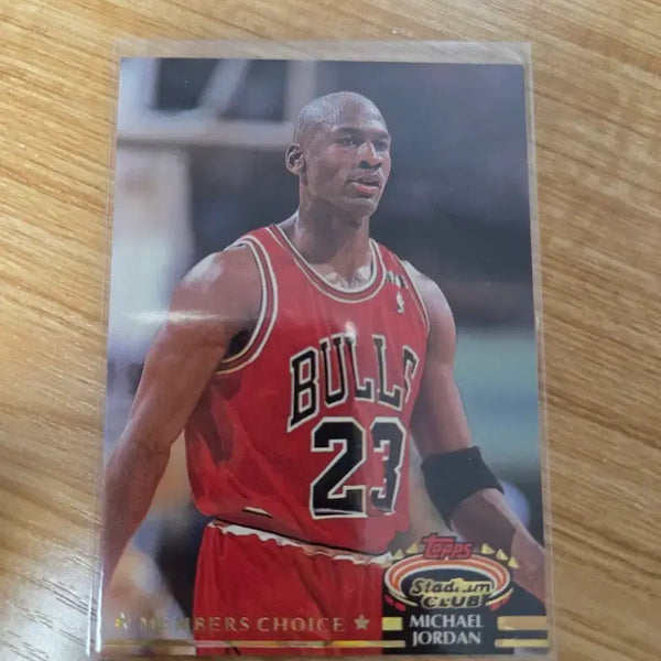 [BUNJANG] Michael Jordan Topps Stadium Club Basketball Card / 마이클 조던 농구 카드 Topps Stadium Club