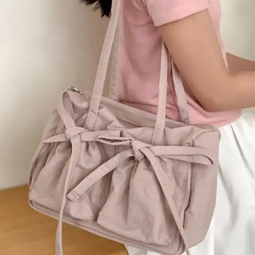 [BUNJANG] Ballet Ribbon Shoulder Bag / 발레 리본 숄더백