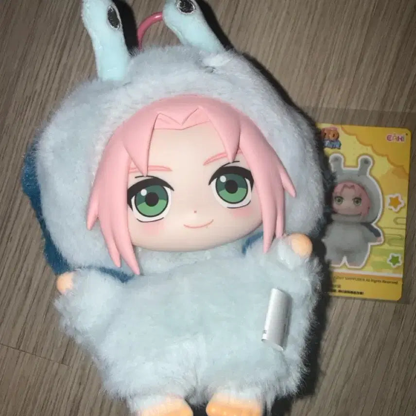 [BUNJANG] Naruto Sakura Nabubu Plush Figure / 나루토 사쿠라 나부부 봉제인형 피규어 판매