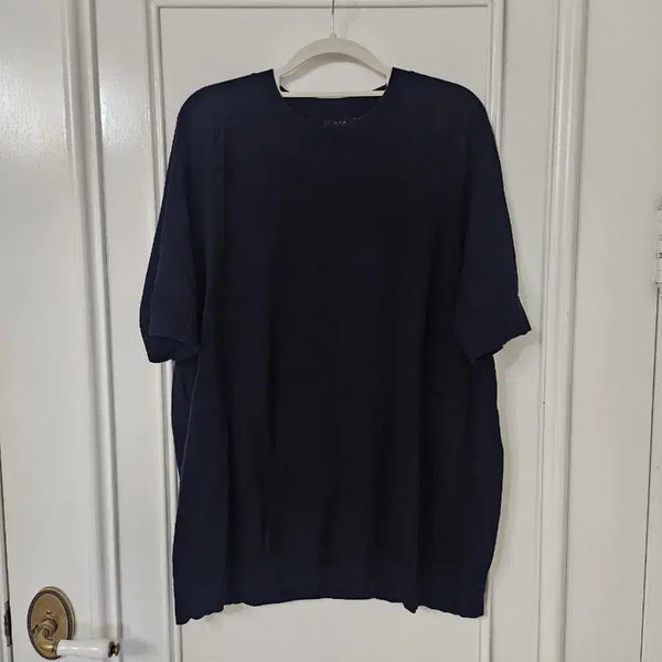 [BUNJANG] COS Silk Blend Knit Sweater M Navy / COS실크니트