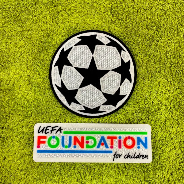 [BUNJANG] Arsenal 25-26 UEFA Champions League Final Starball & Foundation Patch Set / 25-26 UEFA 챔스 결승 아스날 스타볼 + 파운데이션 패치 SET