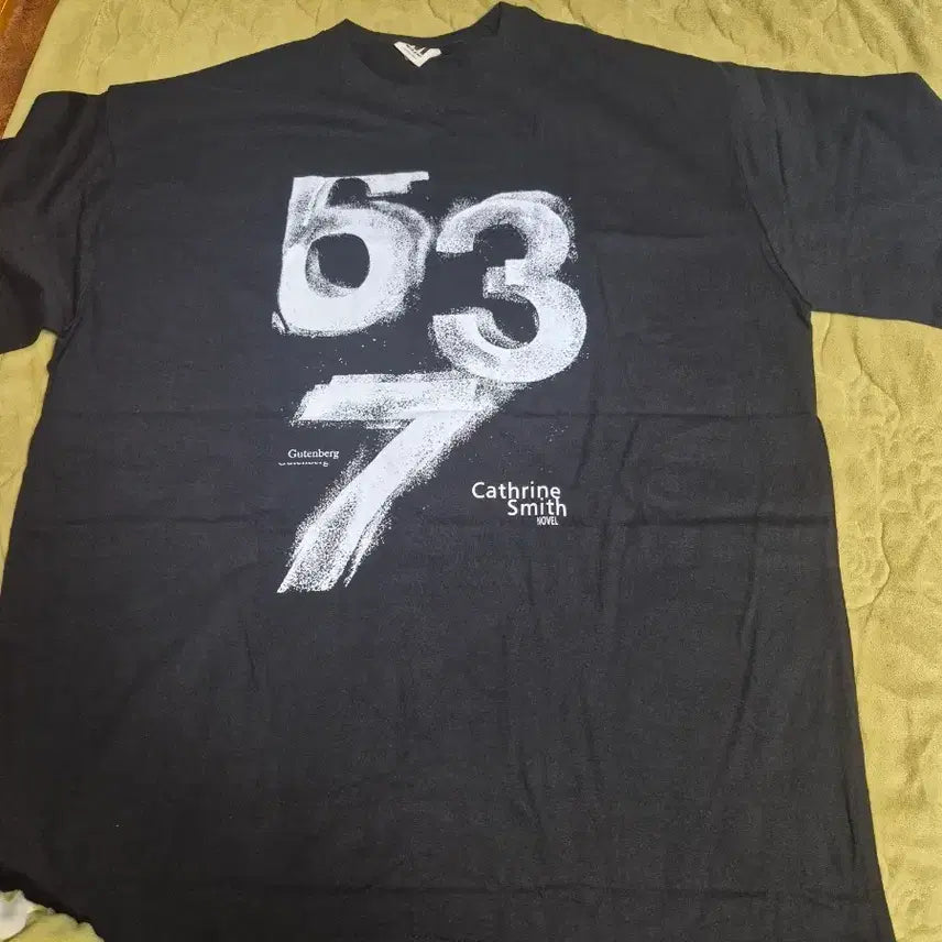 [BUNJANG] Unisex Graphic Short Sleeve T-Shirt / 남여공용  그래픽 반팔 티셔츠 (새상품)