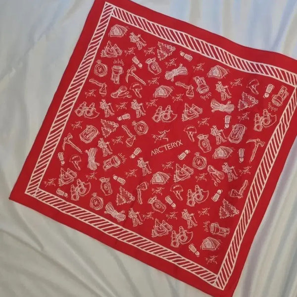 [BUNJANG] Arc'teryx Bandana Handkerchief Scarf / 아크테릭스 반다나 손수건 스카프