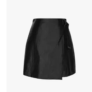 [BUNJANG] IT MICHAA Faux Leather Wrap Design Shorts Pants (Size 55) / 잇미샤 it michaa 페이크 가죽 랩 디자인 쇼츠 팬츠 55 정품