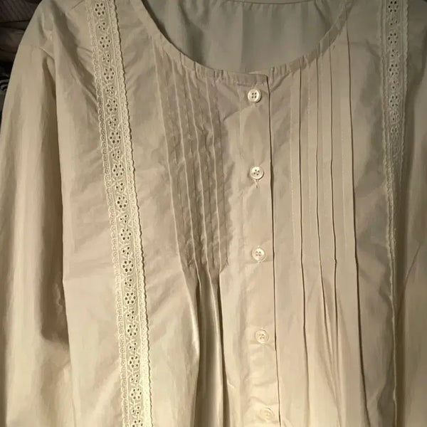 [BUNJANG] 98°C Handmade Blouse / 98도씨 제작 블라우스