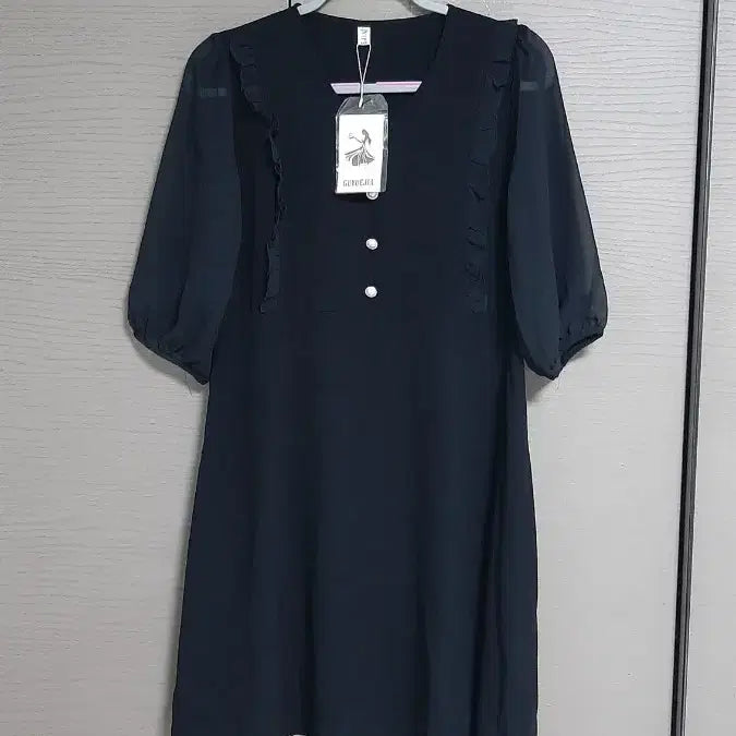 [BUNJANG] Simple Black Dress / (새상품)심플한블랙원피스(가격다운)