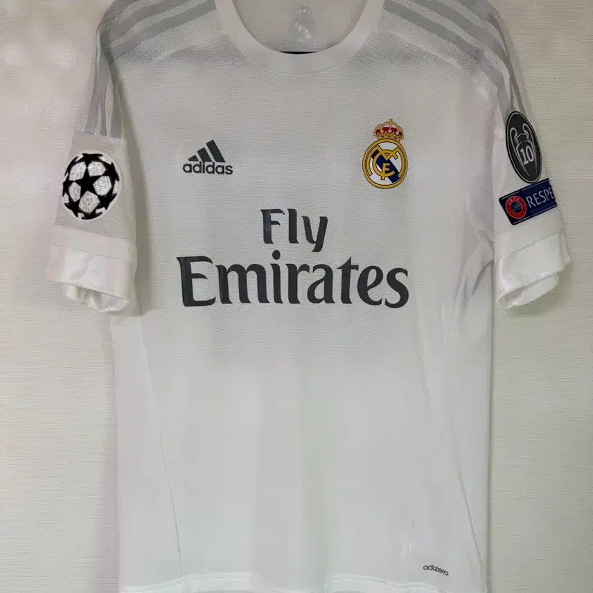 [BUNJANG] Real Madrid 2015-2016 Home Authentic Jersey with James 10, UCL, and BOH10 Patches / [해외M] 15-16 레알마드리드 홈 어센틱 JAMES