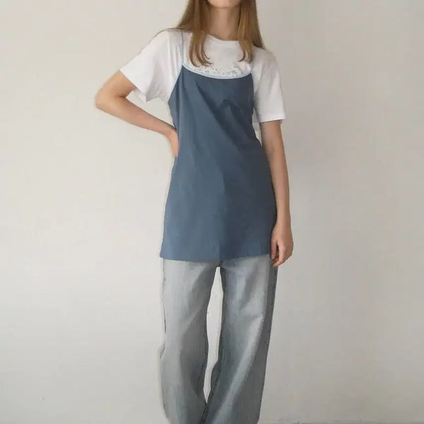 [BUNJANG] LOW CLASSIC Organic Silket Jersey Dress / 로우클래식 나시 원피스 ORGANIC SILKET JERSEY DRESS