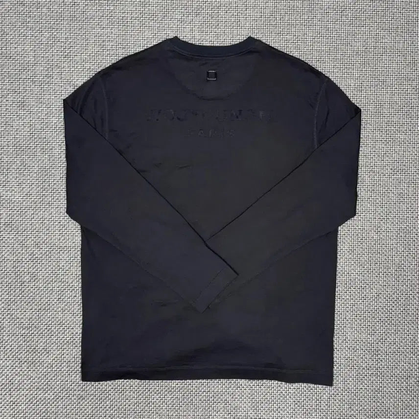 [BUNJANG] Wooyoungmi Back Logo Long Sleeve T-Shirt / 우영미 백로고 롱슬리브 티셔츠