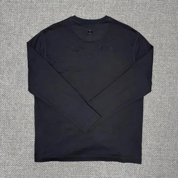 [BUNJANG] Wooyoungmi Back Logo Long Sleeve T-Shirt / 우영미 백로고 롱슬리브 티셔츠