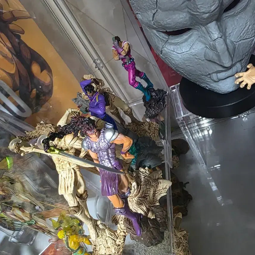 [BUNJANG] JoJo's Bizarre Adventure: Phantom Blood Classic Mini Figures (Set of 10) / (마지막가격) 죠죠 팬텀블러드 고전 미니 피규어 일괄 판매