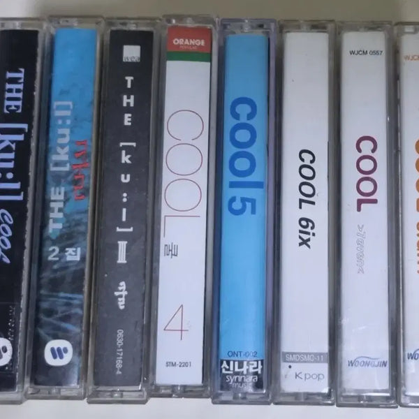 [BUNJANG] Cool 1-8th Album Cassette Tape Set / 쿨 1-8집 (카세트테이프)