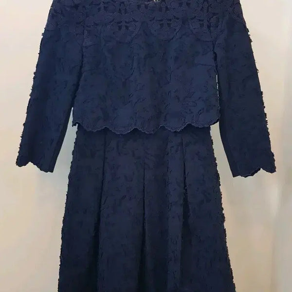 [BUNJANG] Ozhos Az Seconz Navy One-Piece Dress Size 55 / 오즈세컨즈  원피스 55사이즈