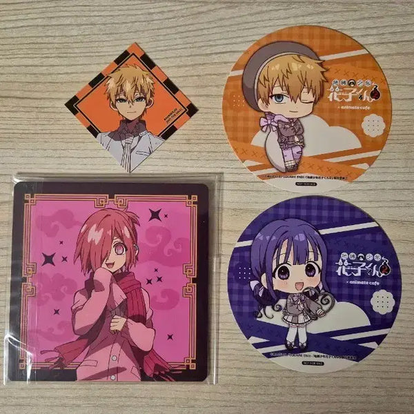 [BUNJANG] Toilet-bound Hanako-kun Coaster Bundle Set / 지박소년 하나코군 콜라보카페 코스터 일괄